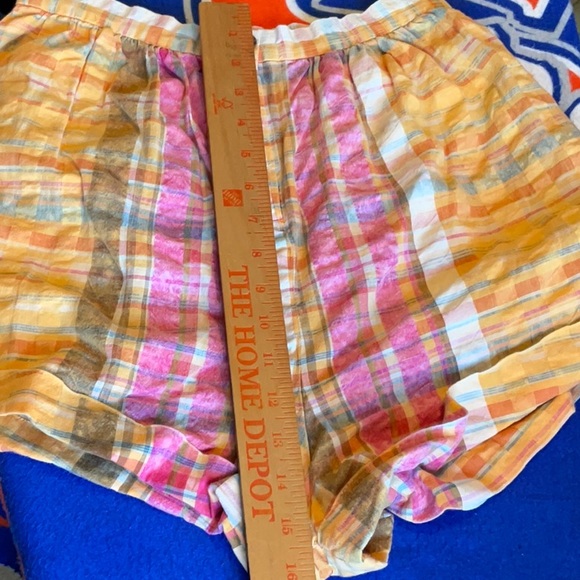 NWOT Free People Pink and Orange Cropped Corset Short Set in Size 4 - Picture 14 of 16